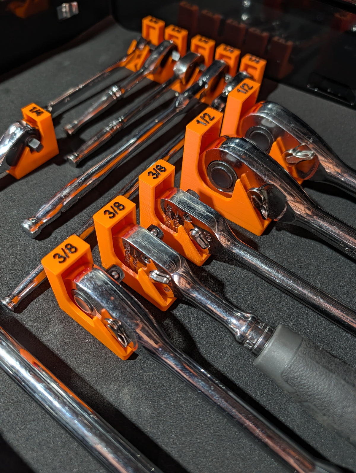 Magnetic Ratchet Organiser